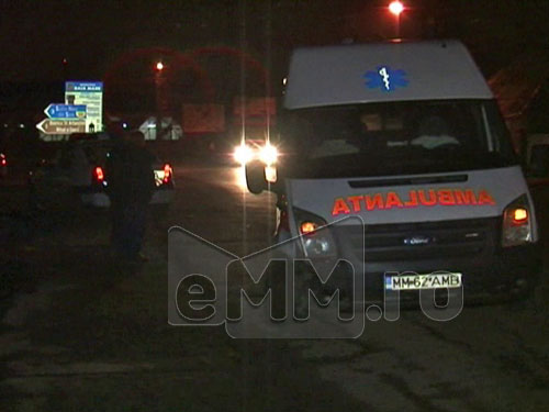 Foto: accident Ambualnata - iesire Baia Mare (c) eMaramures.ro