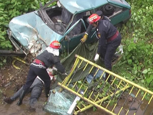 Foto accident mortal Busag - Cicarlau (c) eMaramures.ro