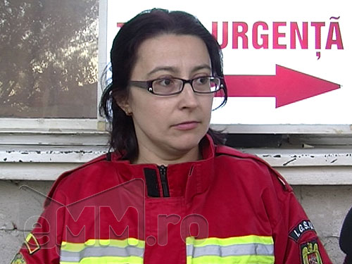 Foto: Linda Serbanescu - medic SMURD Maramures (c) eMaramures.ro