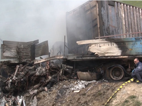 accident tir cluj