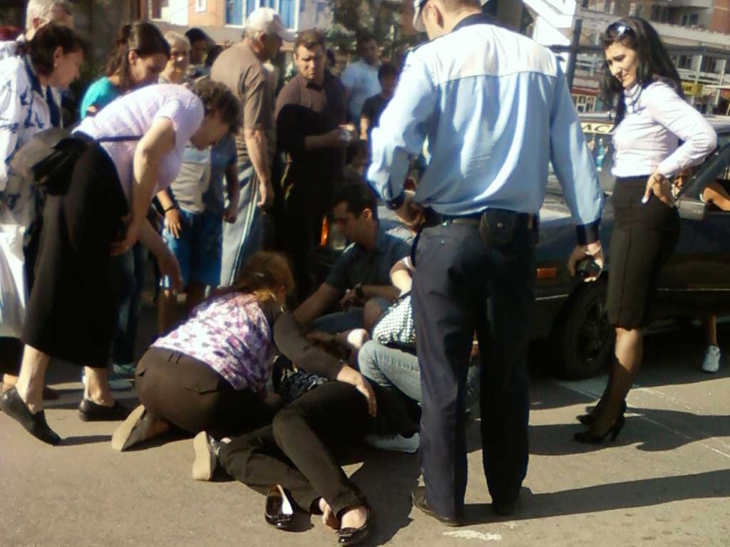 Foto accident de circulatie - zona RFN - Baia Mare (c) eMaramures.ro
