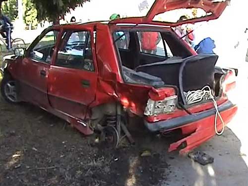 Foto accident Ferneziu - Baia Mare (c) eMaramures.ro
