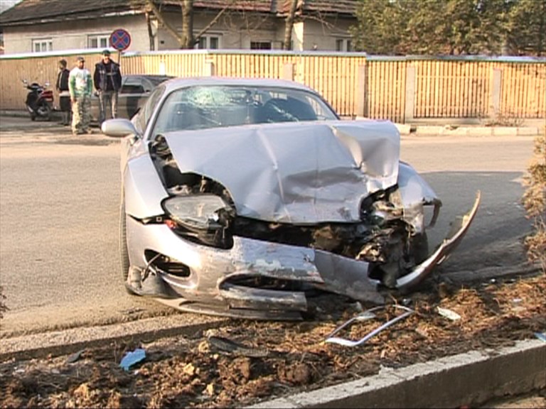 Foto: accident Baia Sprie (C) eMaramures.ro