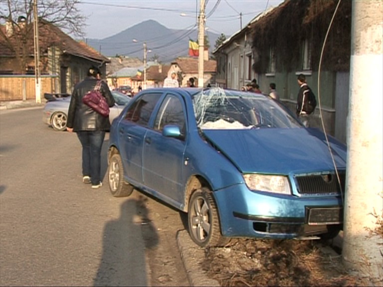 Foto: accident Baia Sprie (C) eMaramures.ro