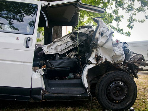 Foto: accident Ungaria - Babolna, M1 (c) Hirado.hu - MTI