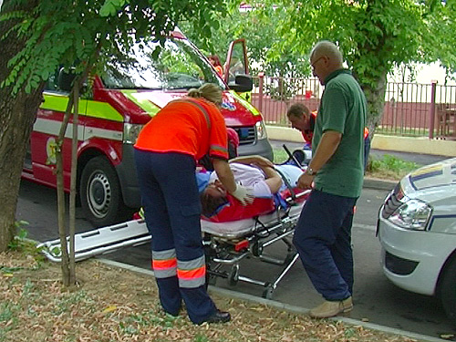 Foto: accident Nicolae Balcescu - Baia Mare (c) eMaramures.ro