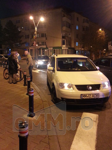 Foto: accident Unirii Baia Mare (c) eMaramures.ro