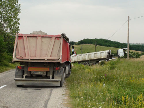 Foto: accident Tulghies (c) eMaramures.ro