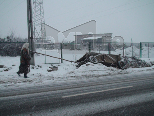 Foto: accident caruta - bulevardul Unirii Baia Mare (c) eMaramures.ro