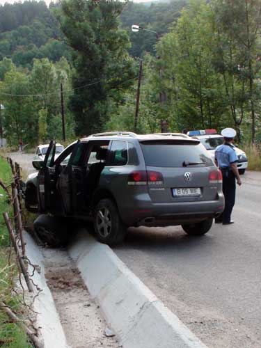 Foto: accident Cavnic (c) eMaramures.ro