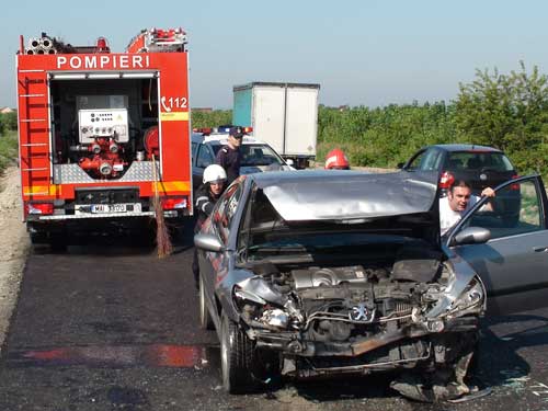 Foto: accident Clubul Vacarilor - Recea (c) eMaramures.ro