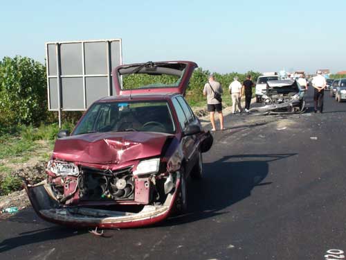 Foto: accident Clubul Vacarilor - Recea (c) eMaramures.ro