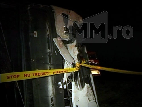 Foto: accident Cluj - autocar (c) eMaramures.ro