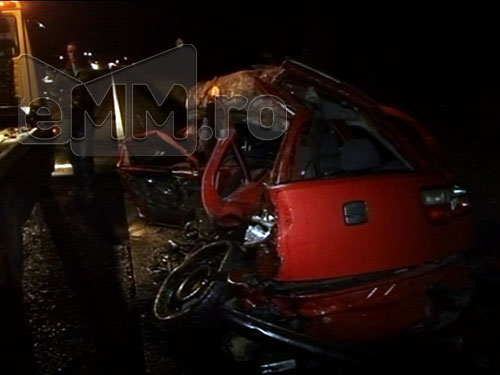 Foto: accident Cluj - autocar (c) eMaramures.ro