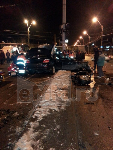 Foto: accident Dorna Baia Mare (c) eMaramures