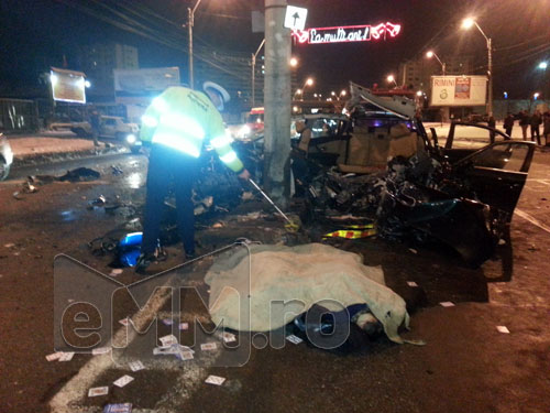 Foto: accident Dorna Baia Mare (c) eMaramures.ro