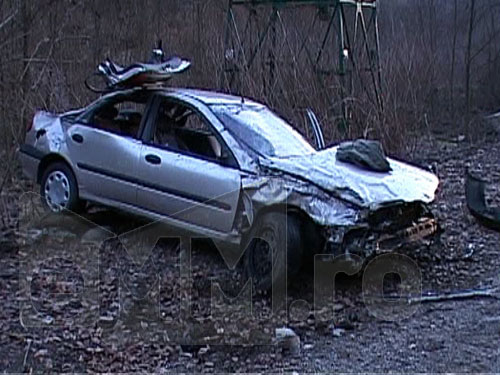 Foto: Accident DN 18 Baia Sprie (c) eMaramures.ro