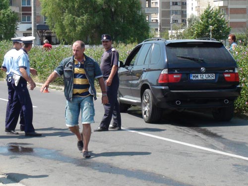 Foto: accident Dan Hotico - Baia Mare (c) eMaramures.ro