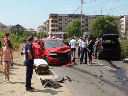 Foto: accident Dan Hotico - Baia Mare (c) eMaramures.ro