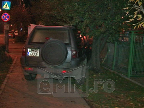 Foto: accident Land Rover - Bucla Baia Mare (c) eMaramures.ro
