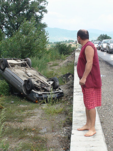 Foto: accident Lapusel - Maramures (c) eMaramures.ro