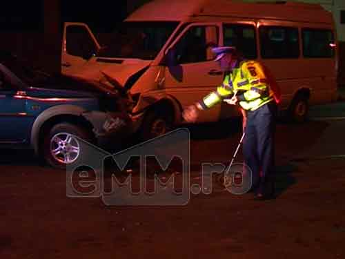 Foto: accident Margeanului Baia Mare (c) eMaramures.ro