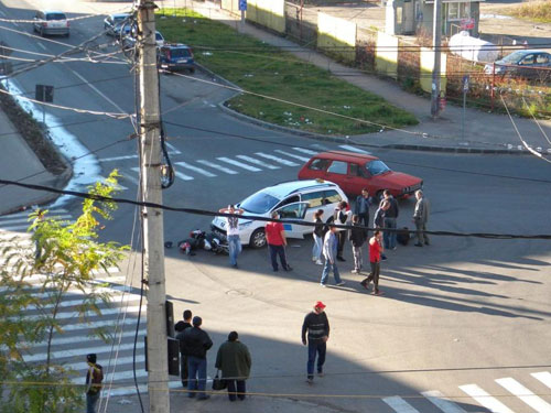 foto accident Motorului Baia Mare