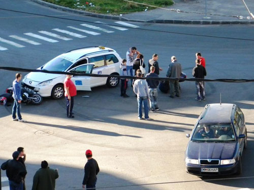 Foto accident Motorului Baia Mare