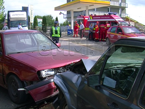 Foto: Accident Satu Nou de Jos (c) eMaramures.ro