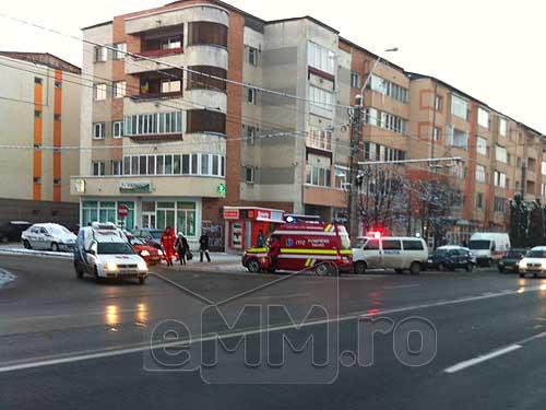 Foto: accident Traian Baia Mare (c) eMaramures.ro