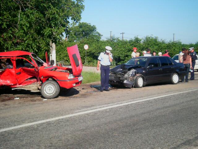 Foto accident E58 - Cicarlau (c) eMaramures.ro