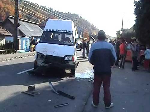 Foto accident Ferneziu - Baia Mare (c) eMaramures.ro
