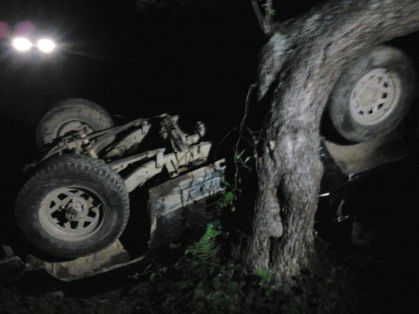 Foto: accident jeep rasturnat Chiuzbaia (C) eMaramures.ro