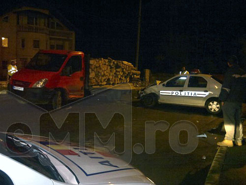 Accident masina de politie (c) eMaramures.ro
