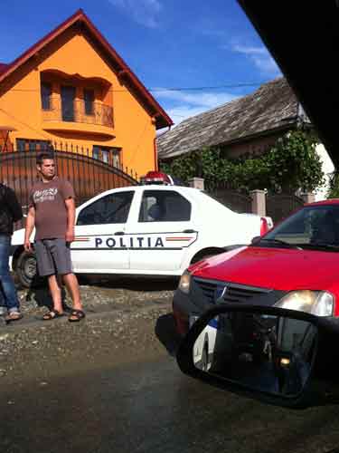 Foto: Politia in actiune - control trafic (c) eMaramures.ro