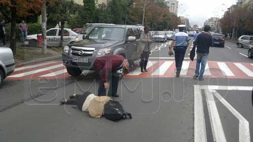 Accidente in lant pe bulevardul Republicii in Baia Mare (c) eMM.ro