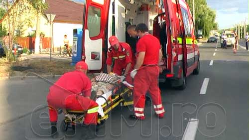 Accident pe strada Mihai Eminescu din Baia Mare (c) eMM.ro