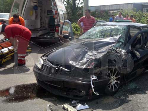 Accident pe strada Margeanului (c) eMM.ro