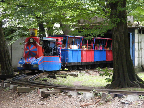 FOTO: Trenuletul din Parcul Municipal Baia Mare (c) eMaramures.ro