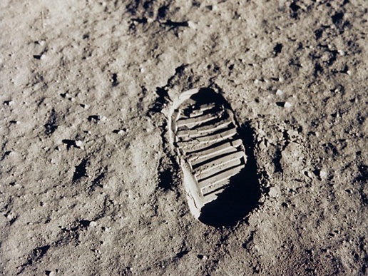 Foto Primul pas al omului pe Luna - 20 iulie 1969 (c) NASA