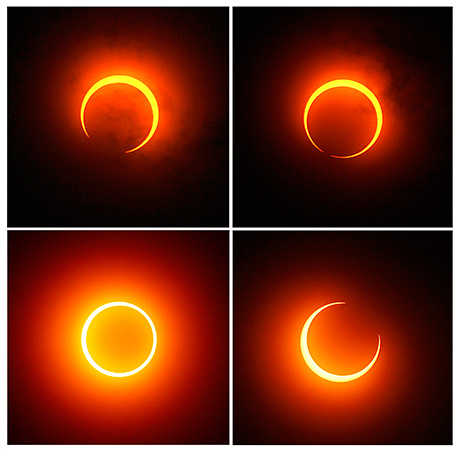 Foto faze eclipsa Sare