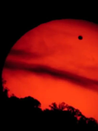 Foto: Venus - tranzit 6 iunie 2012