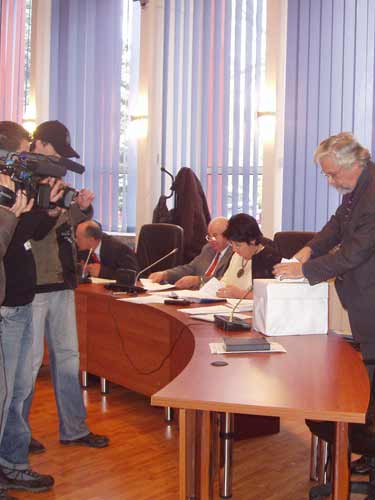 Foto vot Consiliul Local Baia Mare (c) eMaramures.ro