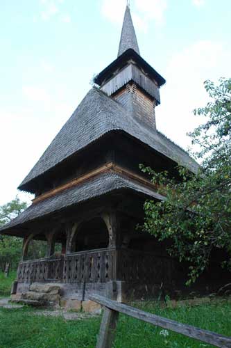 Biserica Unesco din Barsana - Intrarea Maicii Domnului in biserica