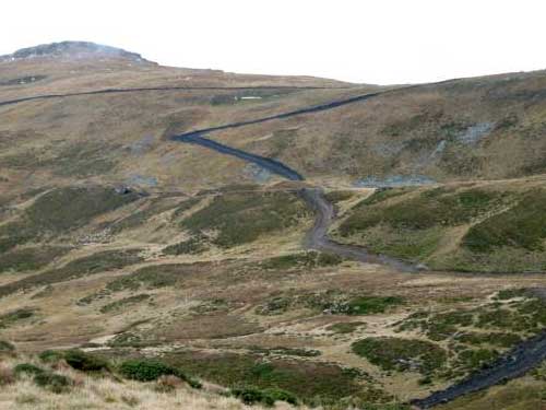 Foto Muntii Rodnei - drumul fara aviz