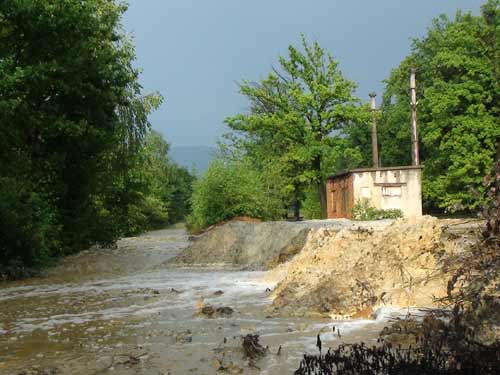 Foto inundatii Baia Sprie - 14 iulie 2010 (c) eMaramures.ro