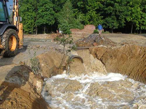 Foto Baia Sprie - inundatii, 14 iulie 2010 (c) eMaramures.ro