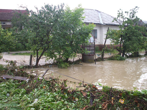 Foto inundatii - 3 iulie 2009 - Maramures, Somcuta Mare (c) eMaramures.ro
