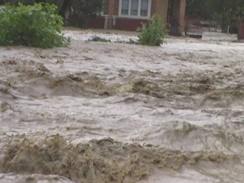 Inundatii Somcuta Mare, 3 iulie 2009