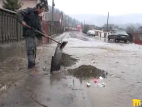 Foto: Inundatii Ferneziu, Maramures